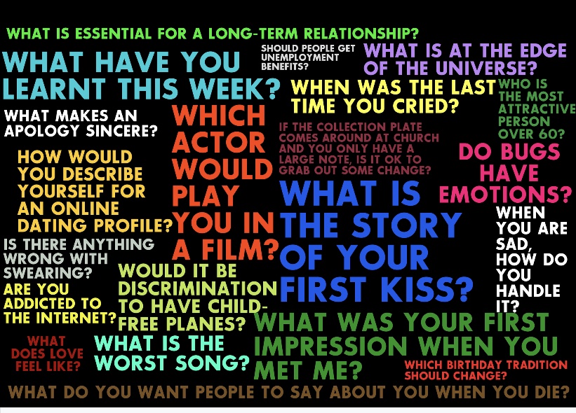 Questions for your Valentine&nbsp;date